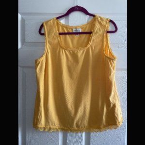 Gold Coldwater Creek Tank - 1X